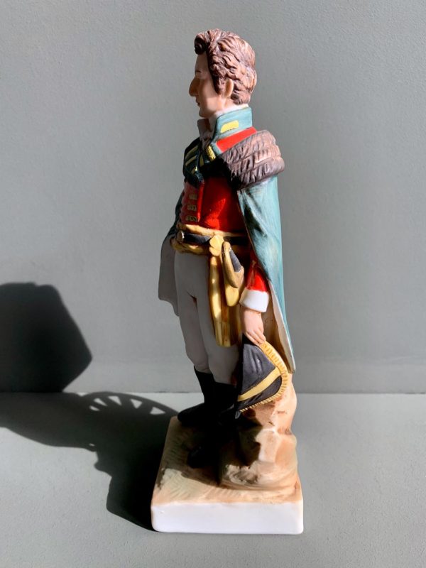 Duke of Wellington, handbemalte Statuette um ca. 1968 aus England